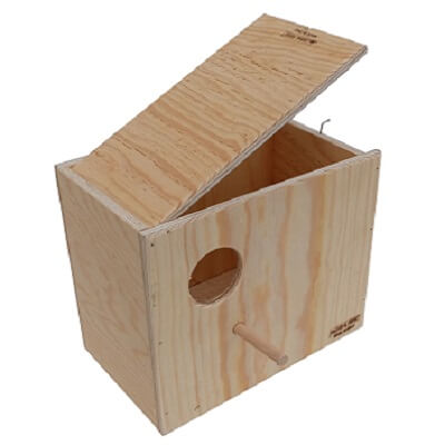 Lovebird Professional Line Wooden Nest Box Bird Breeding Supplies Lady Gouldian Finch Supplies USA Glamorous Gouldians