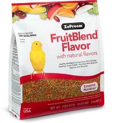 Zupreem Small Fruit Blend Pellets Lady Gouldian Finch Supplies USA Glamorous Gouldians