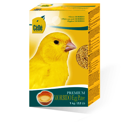 Cede Morbido - 1KG - egg food for canaries 9.8% raw fat - Canary Breeding Supplies 