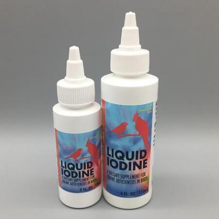 Morning Bird Liquid Iodine Supplement - 2 or 4 oz bottles - Vitamins and Mineral Supplements
