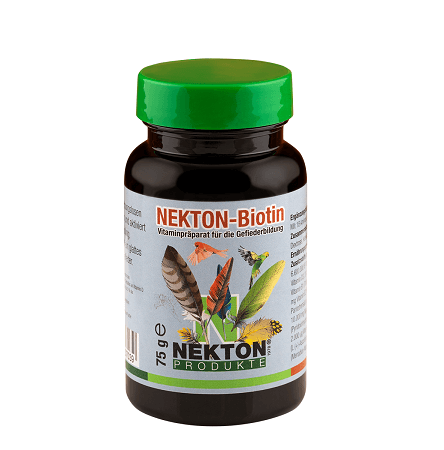 Nekton Biotin - 75g small - Vitamin focused on feathering issues -  Avian Vitamin Supplement