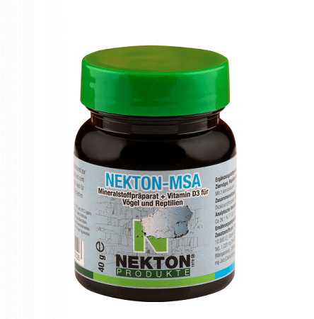 NEKTON-MSA supports good development of bone structures in young animals -40g- Trace Minerals, Bird Supplies