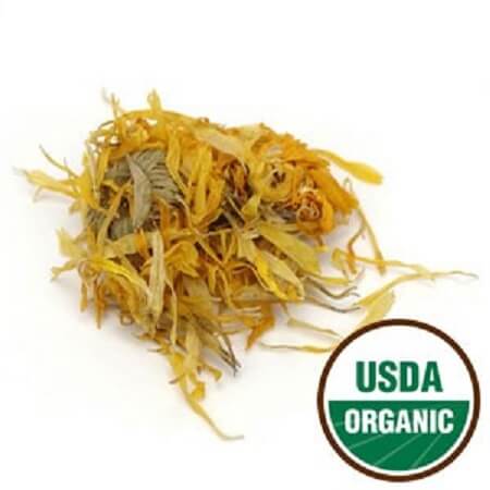 Certified Organic Calendula Whole-Organic Herbs for Birds-Lady Gouldian Finch Supplies-Glamorous Gouldians