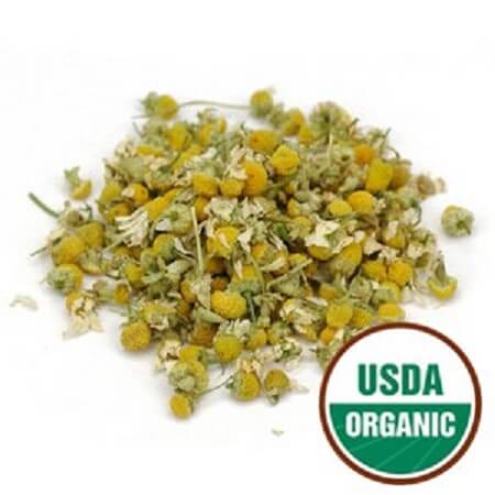 Starwest Botanicals Certified Organic Chamomile Flowers - Natural Sedative Properties reduce stress