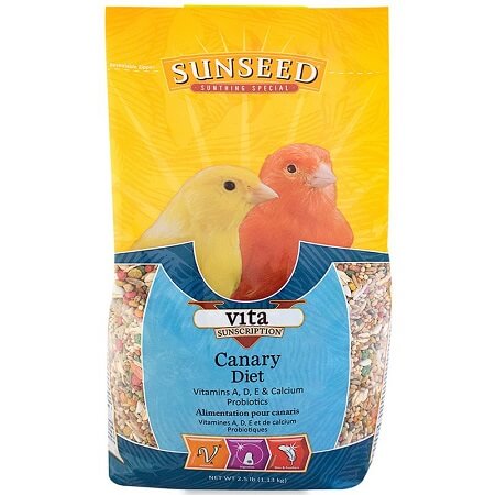 Sunseed Vita Canary - Fortified Diet for Canaries - Bird Food - Canary Supplies - Glamorous Gouldians