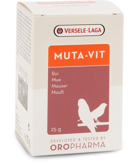 Versele Laga Muta-Vit Multi-vitamin mix with methionine for better moulting - Finch and Canary Supplies