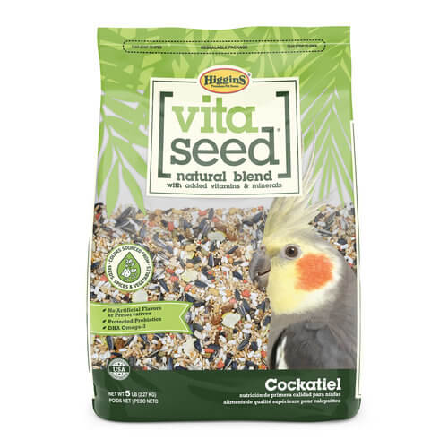 Higgins Vita Cockatiel-Fortified Diet for Cockatiels, Lovebirds and Conures-Bird Food-Glamorous Gouldians