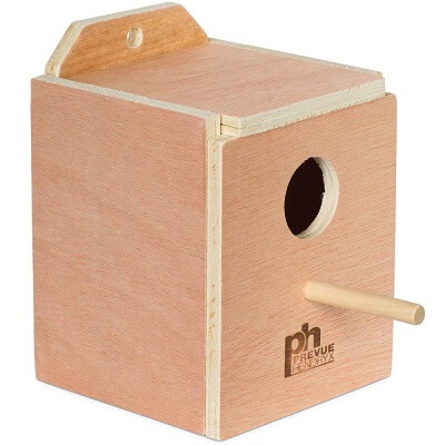 Wooden Finch Nest box - Breeding Supplies - Lady Gouldian Finch Supplies - Zebra Finch Supplies