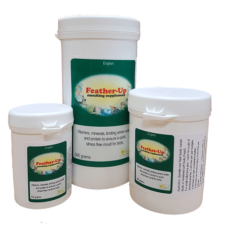 Bird Care Co Feather Up - Avian Feather Supplement - Vitamins and Minerals - Glamorous Gouldians