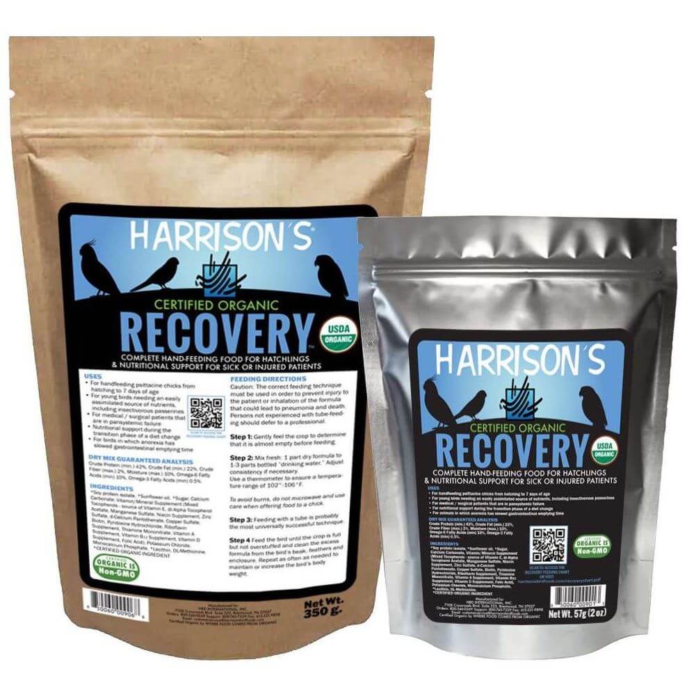 Harrison's Recover Formula - 350g - Hand Feeding Formula