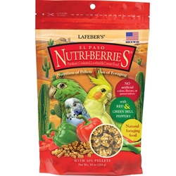 Lafeber NEW El Paso Nutriberries for small birds - Non GMO Bird Food - Glamorous Gouldians