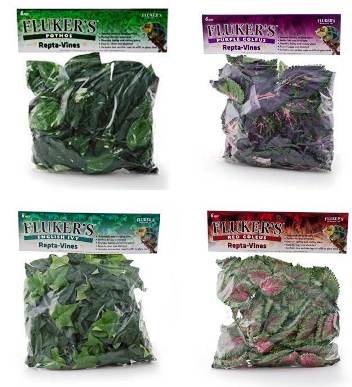 Fluker's Farm Decorative Non-toxic Vines, drape on in or outside the cage to provide cover